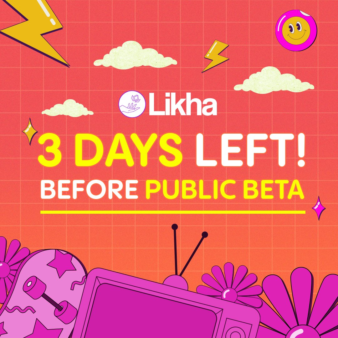 We hope you're all ready
'Cause days 'til launch is down to THREE! 🥳

More details here: bit.ly/3x0OXMK