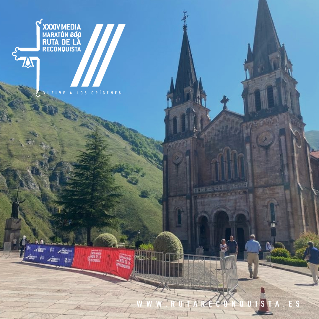 RutaReconquista's tweet photo. El calor aprieta en Covadonga, tenlo en cuenta para la carrera. Recuerda hidratarte muy bien antes y durante la prueba. ¡Queremos verte sonreir al cruzar la meta! https://t.co/595vigODhD