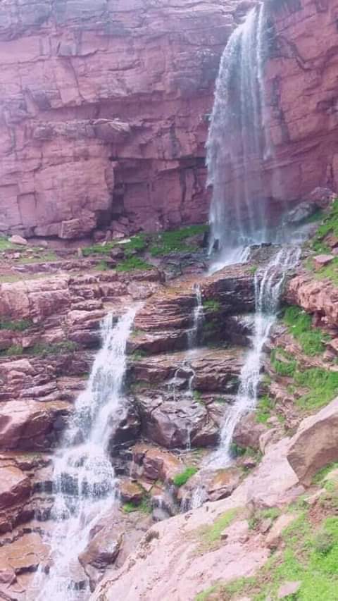 شلال امازر بجماعة زرقطن اقليم الحوز