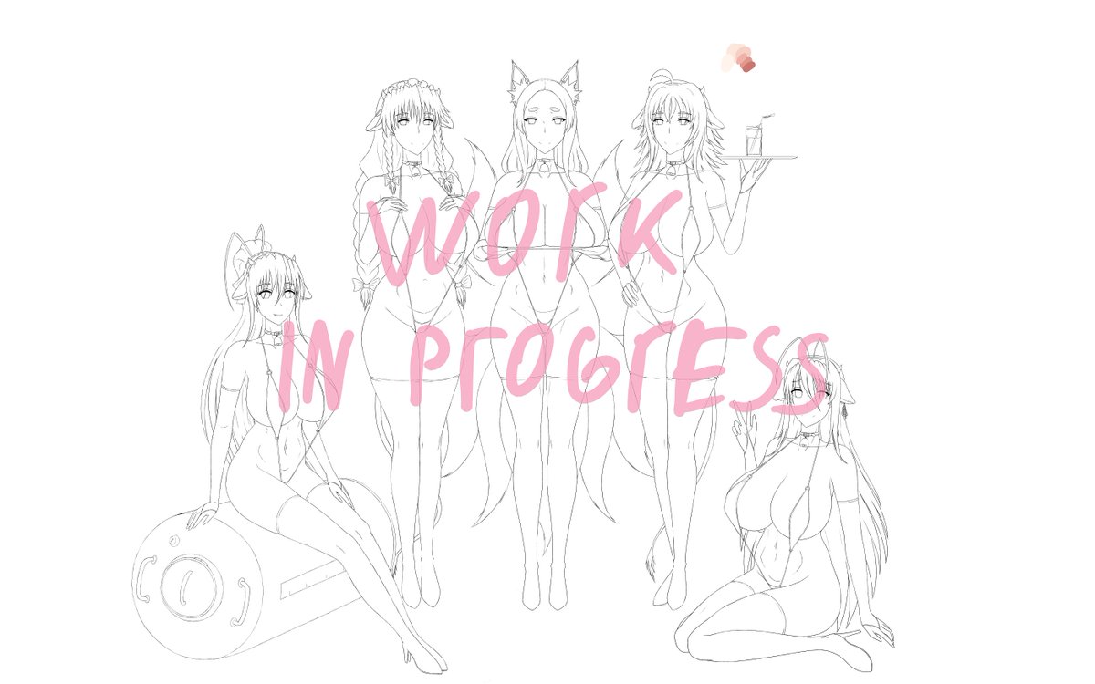 deuzlul's tweet photo. #dxd #highschooldxd #DxDHighSchool #WIP 
Hi! If you're wondering where and why I disappeared again, then I'm fine, I'm not dead (not yet). It was just a lot of work and little time for drawing. But I will publish new drawings soon :3 https://t.co/s1A7vadvjk