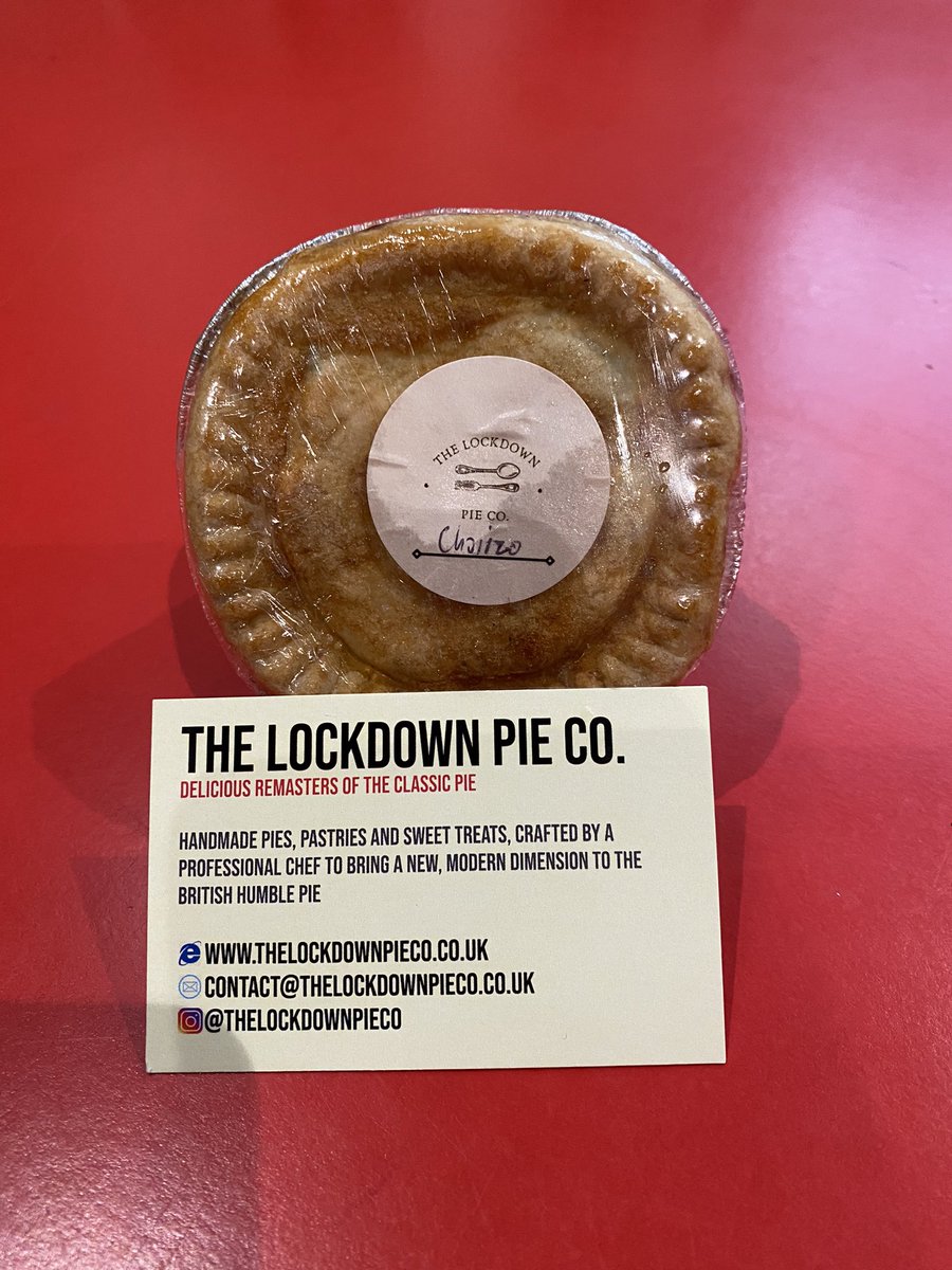 Glyn Williams (@glyneuph) on Twitter photo Lovely addition to my lunch today at the <a href="/Coryband/">The Cory Band</a> recording session. Chorizo, Black Pudding and Tomato Bravas sauce pie. Thanks to the Lockdown Pie Co. thelockdownpieco.co.uk Lovely addition to my lunch today at the <a href="/Coryband/">The Cory Band</a> recording session. Chorizo, Black Pudding and Tomato Bravas sauce pie. Thanks to the Lockdown Pie Co. thelockdownpieco.co.uk