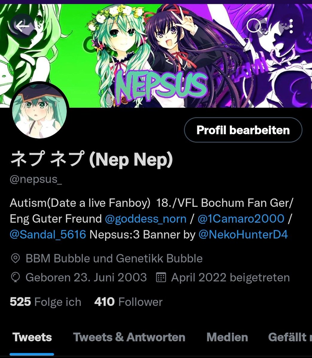 410 . . . 
oh mein gott, schon 410 follower! 
danke euch allen :)
なんてこった、すでに410人のフォロワー！
皆さん、ありがとうございました (≧▽≦)