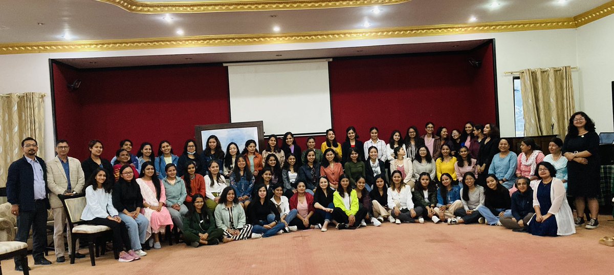ForesterSujita's tweet photo. Day first of Climate change and #genderleadership development program jointly organised by Ministry of Forests and Environment and RECOFTC Nepal & hosted by Female Foresters Nepal!! It feels so nice to be around the energetic and amazing leaders ; such a positive aura. #FFN https://t.co/SqrwsQGyYs