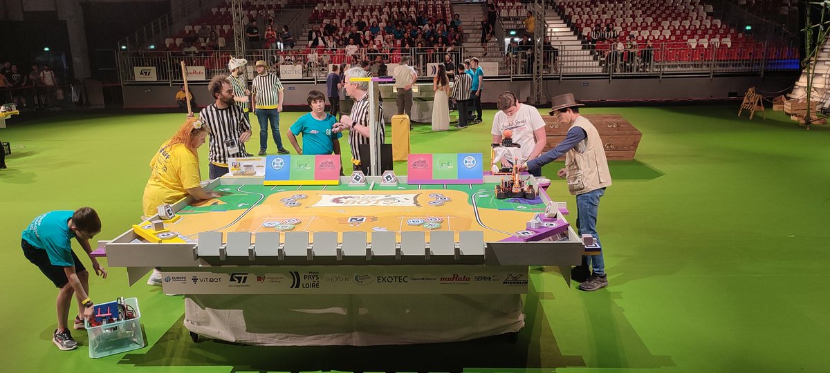 8eme de finale du championnat de France de robotique