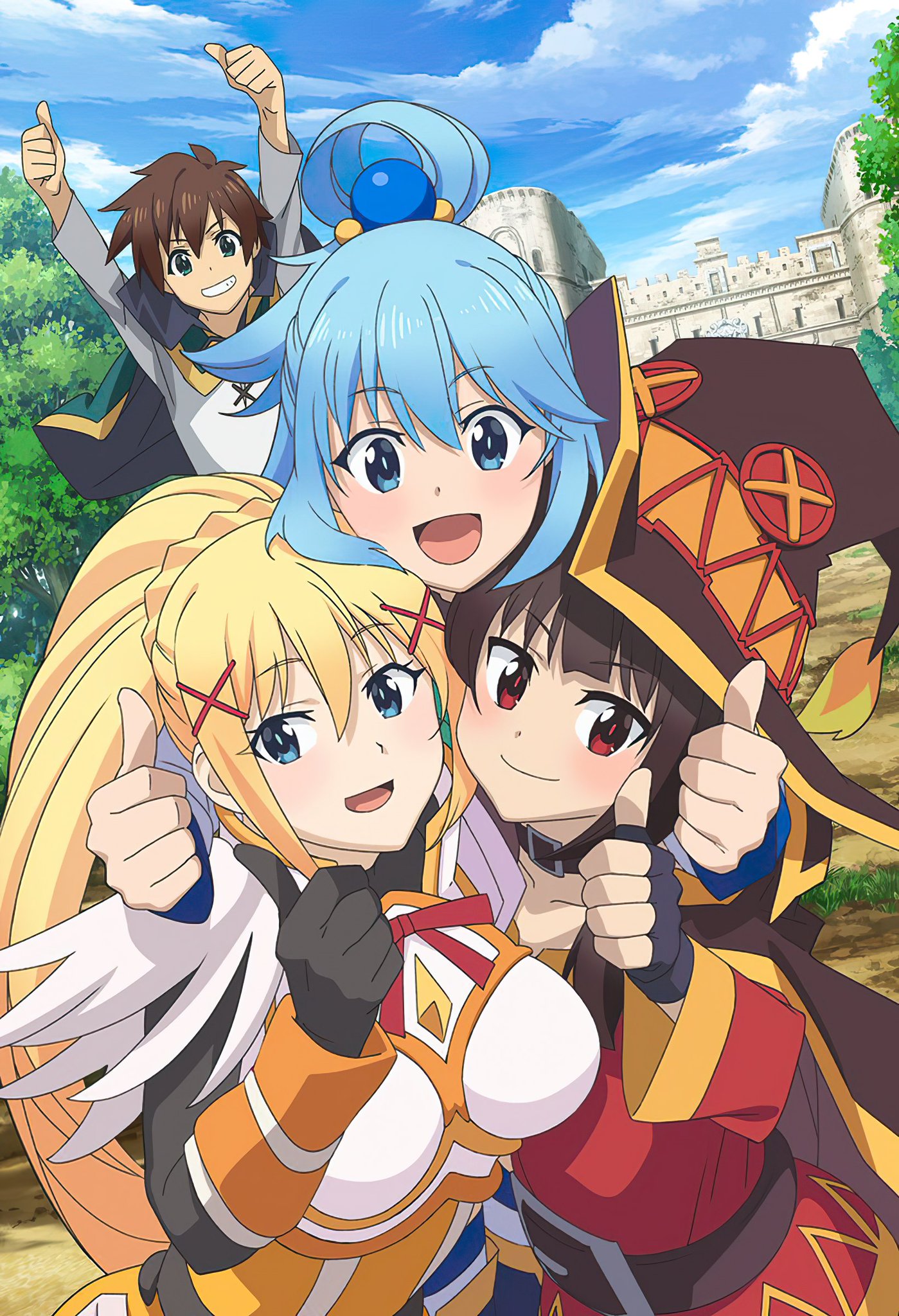 El anime KonoSuba! tendrá una tercera temporada y cambiará de estudio —  Kudasai