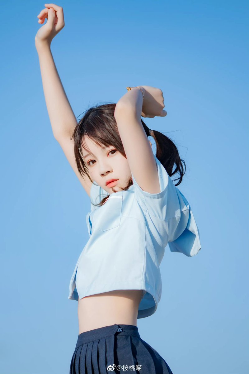 “ 心动一下又一夏 ”🌅 

“ A moved, a summer  ”🌅

#桜桃喵 #jk #双马尾 #Twintails https://t.co/2Gp0cF1u1X