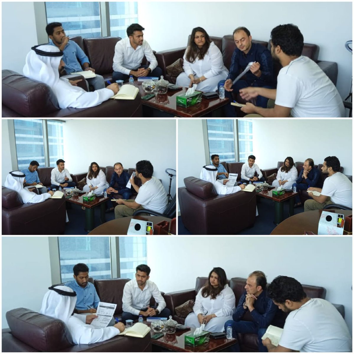 SultanAlAliGro1's tweet photo. We had conducted a meeting with NMG Traffic Signs L.L.C, facing a lot of issues in their company regarding the manager, and partnership. We sort it out all, and started to catch up, and solve the issues. They return back with a peaceful mindset. https://t.co/QE8LFCUJCL