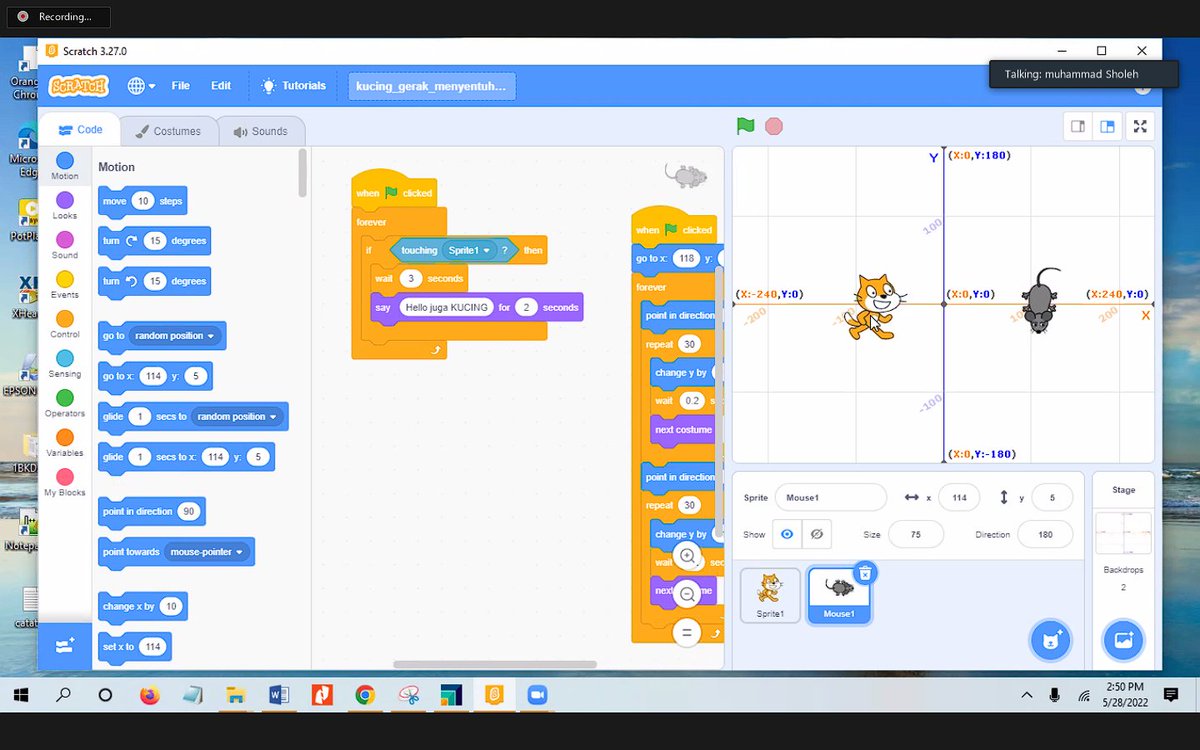 PamsSyuhada's tweet image. Pertemuan ke 5 &amp;amp; 6 coding for kids
#coding #codingfor #codingpams