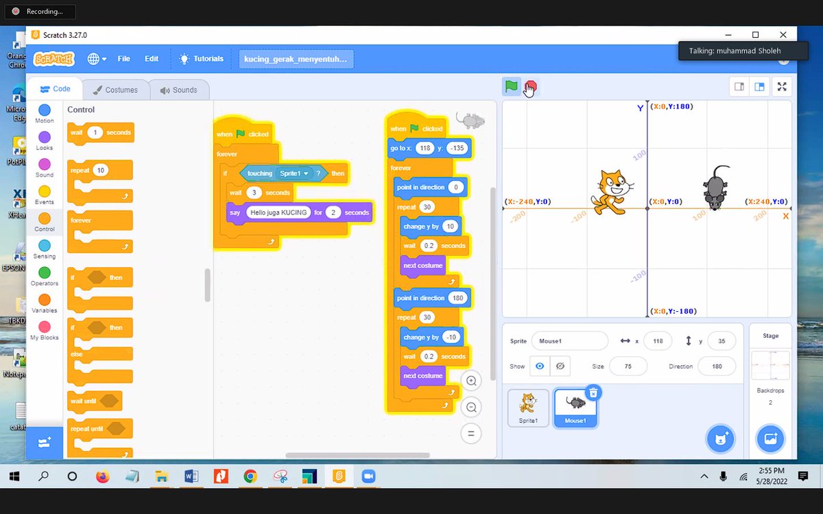 PamsSyuhada's tweet image. Pertemuan ke 5 &amp;amp; 6 coding for kids
#coding #codingfor #codingpams