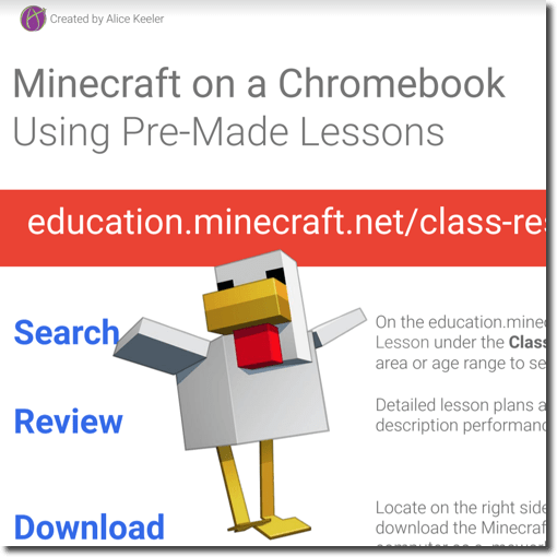 Minecraft Education for Chromebook