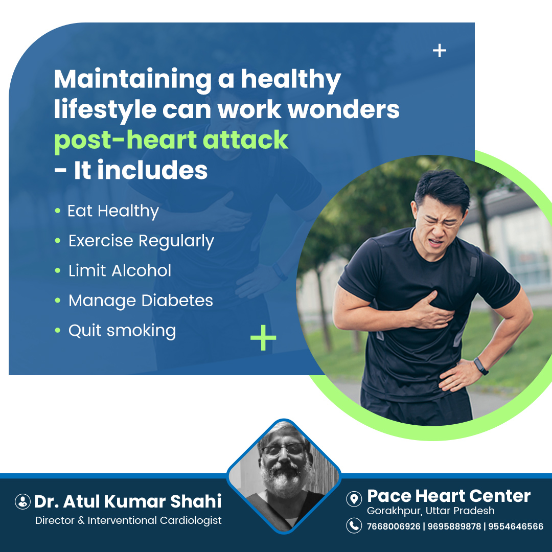 DrAtulKumarSha5's tweet photo. A #heartattack can also motivate you to make the #lifestyle changes you’ve been putting off. Focus on your #physicalhealth &amp; your #mentalhealth, take the medication you need and you could find life after your heart attack is better than it was before.

#Cardiology #Health #Facts https://t.co/B2uYLaAuks