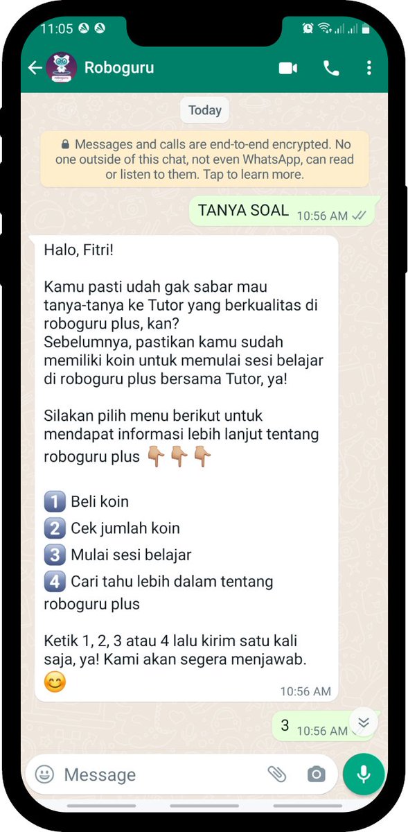 ruangguru's tweet photo. Aksesnya pun mudah, kamu bisa buka aplikasi Ruangguru dan klik icon "roboguru plus" atau Whatsapp roboguru di 0815-7815-0000 dengan ketik TANYA SOAL!
#Roboguru #RoboguruPlus https://t.co/rclwOEGWyp