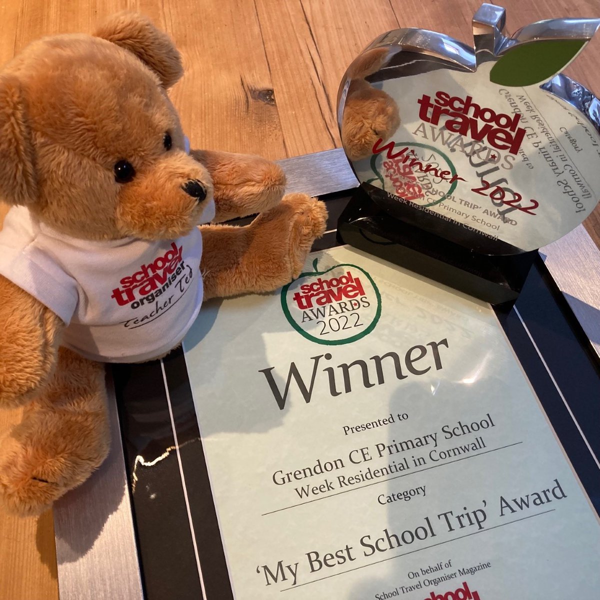 Grendon Primary (@grendonprimary) on Twitter photo Winners of 'My Best School Trip' at the national School Travel Awards 2022. A great partnership between school and YHA for over a decade. So happy that we could run the 2021 trip and give our wonderful pupils the trip they deserved. <a href="/YHAOfficial/">YHA England & Wales</a> @YHAPerranporth <a href="/SchoolTravelOrg/">School Travel Organiser</a> Winners of 'My Best School Trip' at the national School Travel Awards 2022. A great partnership between school and YHA for over a decade. So happy that we could run the 2021 trip and give our wonderful pupils the trip they deserved. <a href="/YHAOfficial/">YHA England & Wales</a> @YHAPerranporth <a href="/SchoolTravelOrg/">School Travel Organiser</a>
