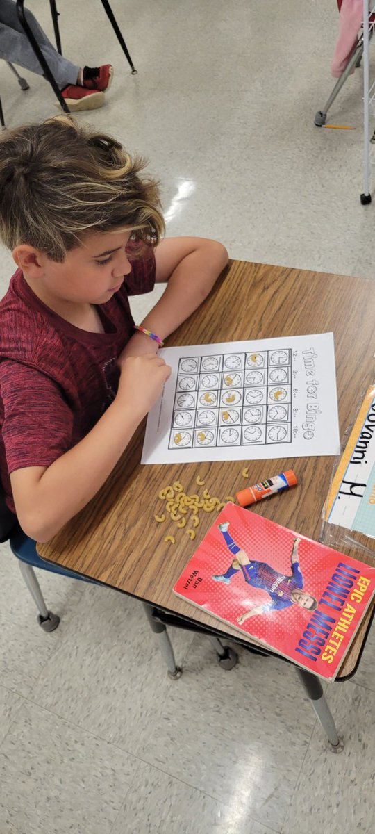 MSanMartin29's tweet photo. What a fun way to practice time!
Time for Bingo
They loved playing Bingo with clocks https://t.co/4sCbGVgfQP