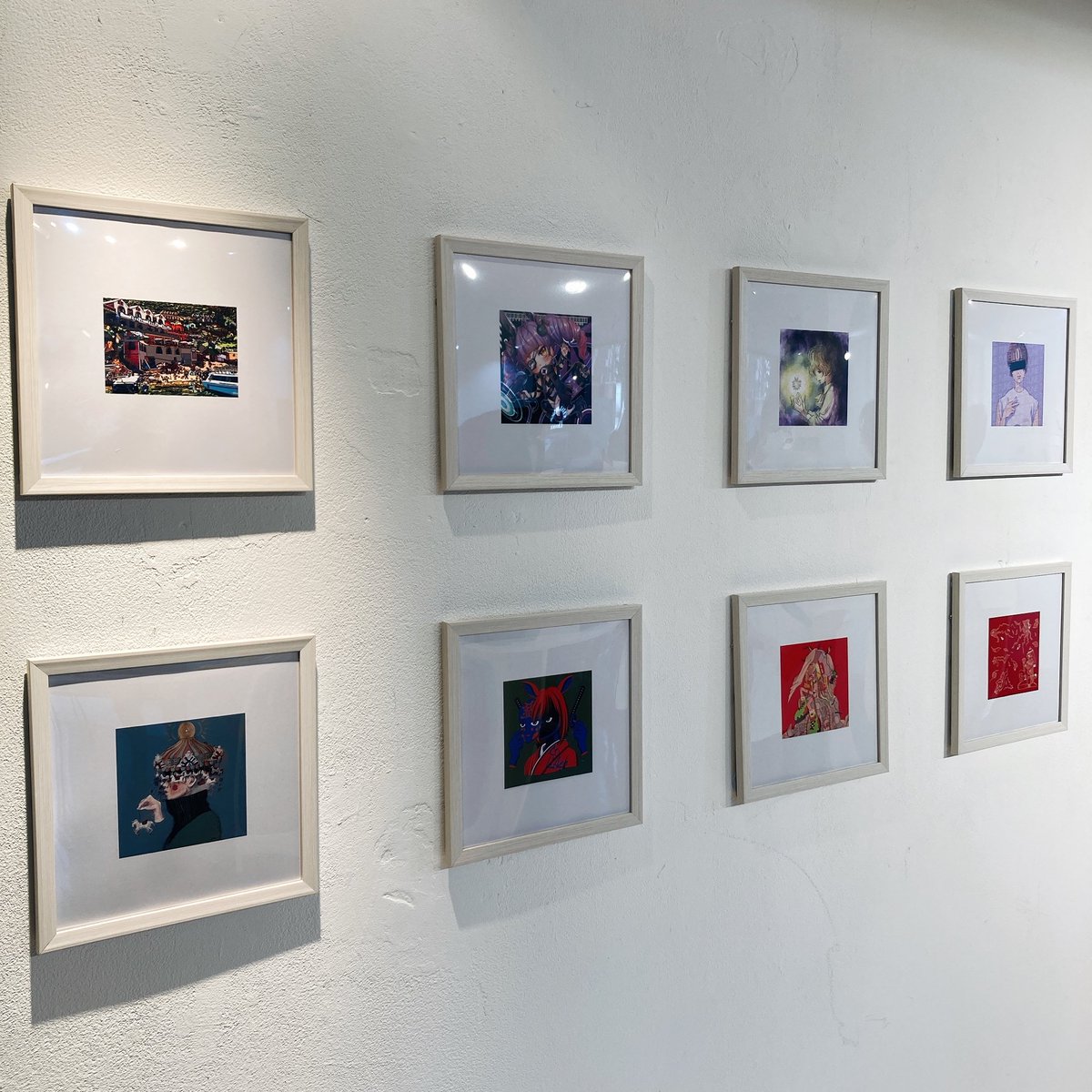 昼にtwitterで開催を知り、夜のお食事会の前に滑り込みで行ってきました🐈❣️
こうやってリアルで作品が見れるのもいいですね👀✨
1人ふらついていたらゆいさんとエイブさんに声をかけて頂きお2人ともステキな方々✨
ゆいさんのルーツに萌えでした🥰💕

⚡️NFT PARDEY PARTY Vol.2
<a href="/PARDEYinc/">PARDEY｜パーディー</a>