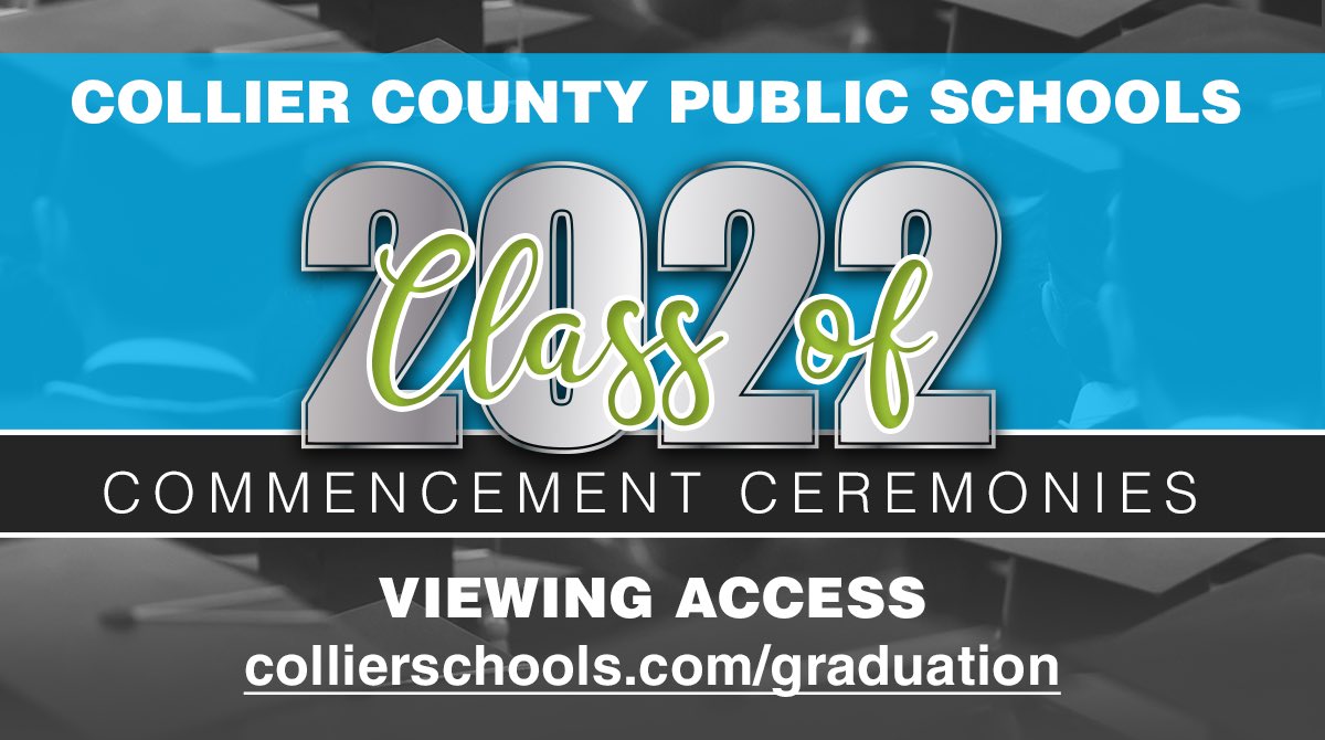 collierschools's tweet photo. LIVE Now: @PalmettoRidgeHS’s 554 seniors are about to graduate!  Watch live via https://t.co/cezI60J9BJ. #CCPSGrad22 https://t.co/4Vyw9OLP1n