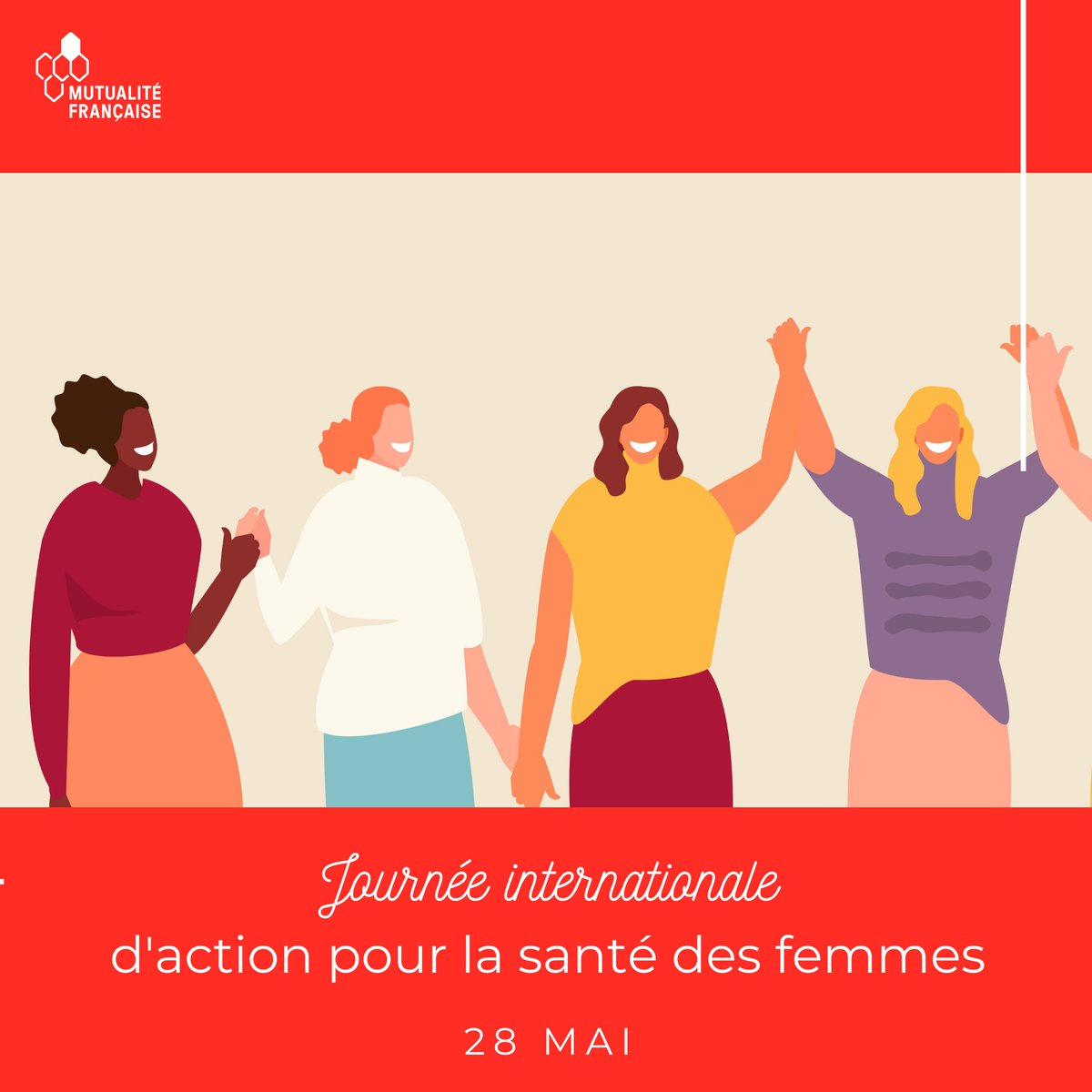 [🗓️ Journée internationale d'action pour la #santé des #femmes] La Mutualité Française et ses #mutuelles adhérentes agissent au quotidien, et sur tout le territoire, pour l’égalité en santé. Quelques réalisations mutualistes ⤵️