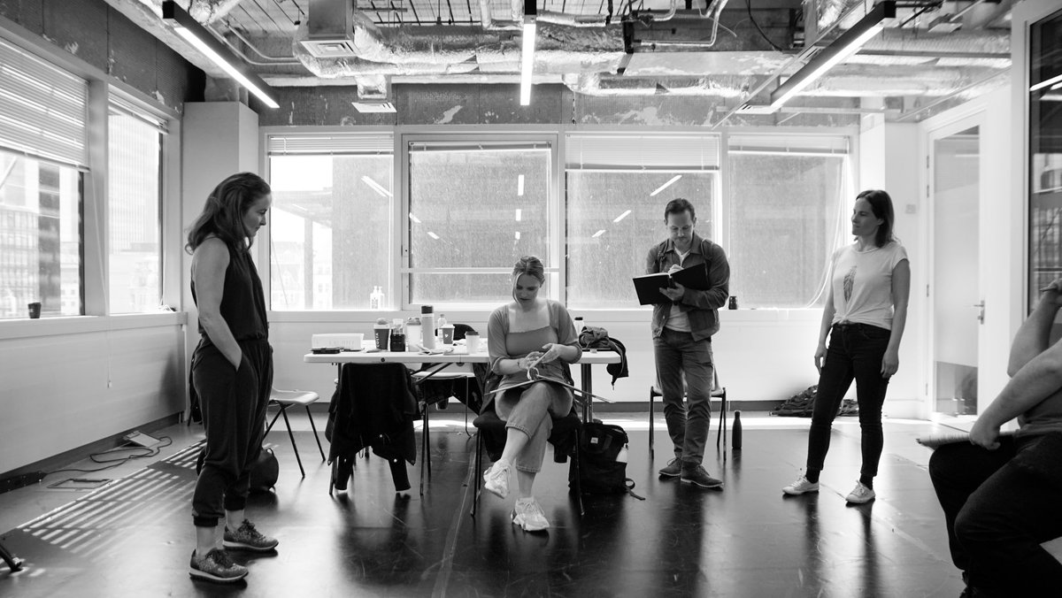 letspausethere's tweet photo. Rehearsal pictures are here! Thanks to Josh at Blackfish Productions for these. Josh is also working on something else very exciting for us… 👀👀 

Come and see what we’ve been creating @KingsHeadThtr 7-18 June. 

https://t.co/m6tBMiPQzd https://t.co/llwu0mCvZw