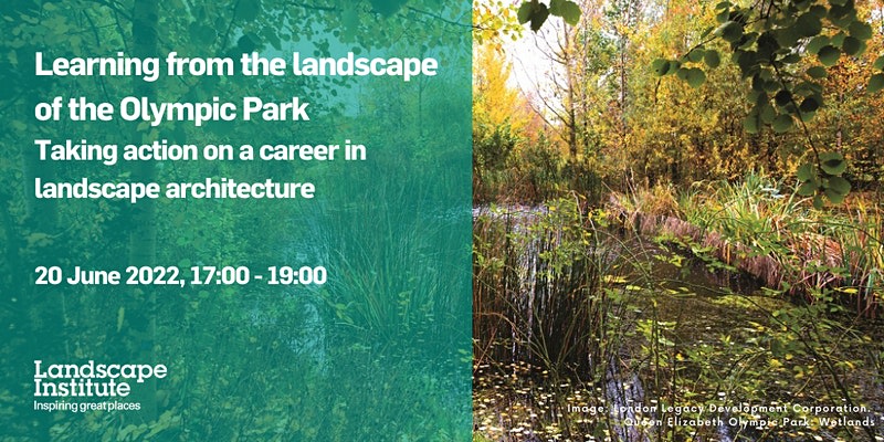 For anyone considering a career in landscape architecture, the Olympic park is rich in ideas on design, management, planning, beauty, and stewardship.

Join us on 20 June to find out more about careers in landscape ➡️ bit.ly/3Gt8J7U?utm_ca…

Part of <a href="/LFArchitecture/">London Festival of Architecture</a> #LFA2022