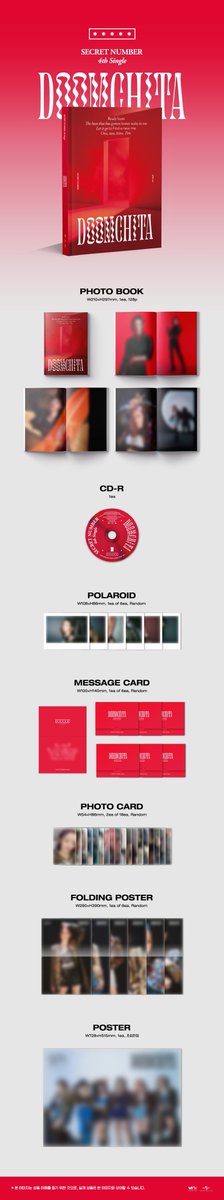 chingugem's tweet image. 『PH GO』 #CHINGUGEMGO 💎
HELP RT RETWEET

SECRET NUMBER - Single Album Vol.4 [둠치타] 
P730 Normal ver.
P2,780 Medium size / Large size 

⇢ w/ poster

📆 Release: 6/8/2022
📆 DOO: until oos
📆 DOP: PAYO
🚚 NORMAL ETA 
✔️ Freebies ✨
📝DM us to order