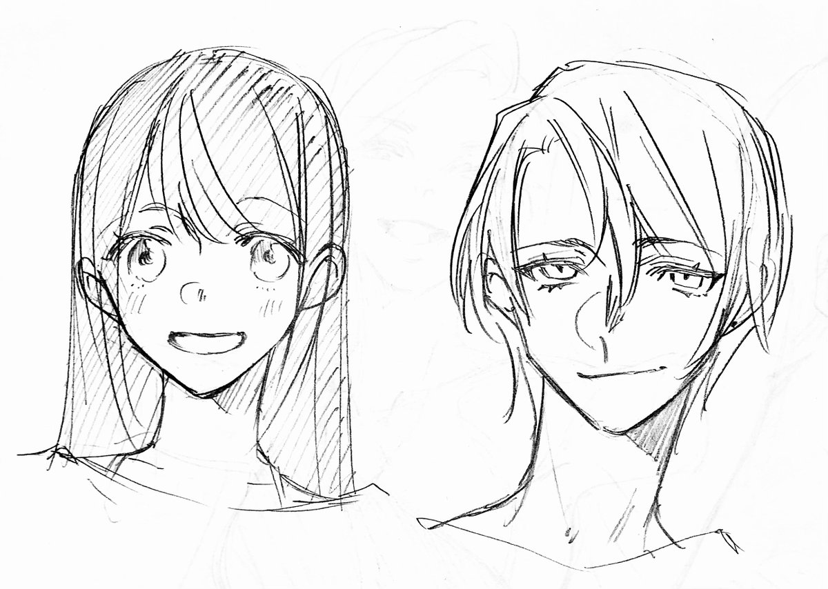 描き分けというよりなんかアレだな 