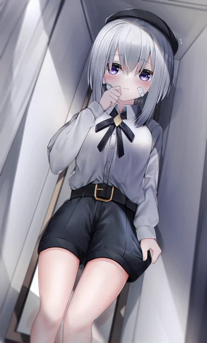 「…どうですか?似合いますか」 