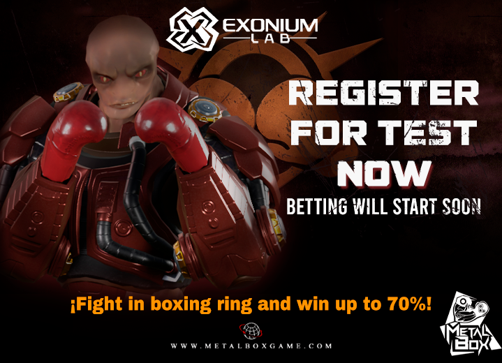 MetalBoxGame's tweet photo. Register for test now.

Betting will star soon https://t.co/tLIw4qp1Mv