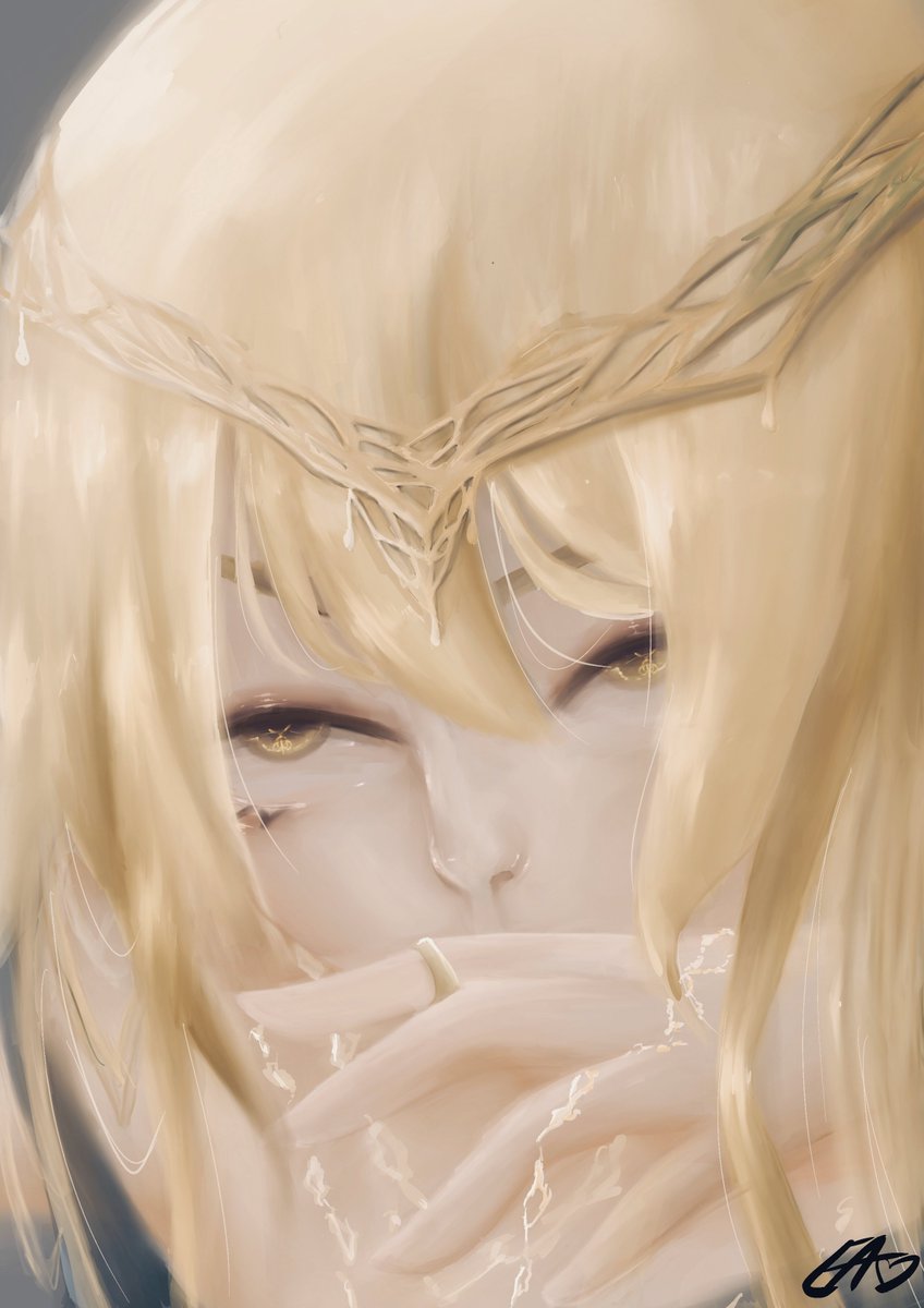 elhia84's tweet photo. "QUEEN MARIKA"

#queenmarika #queen #marika #eldenring #illustration #art #art2022 #digitalpainting #ipad #iPadAir https://t.co/BeFHQWInbu