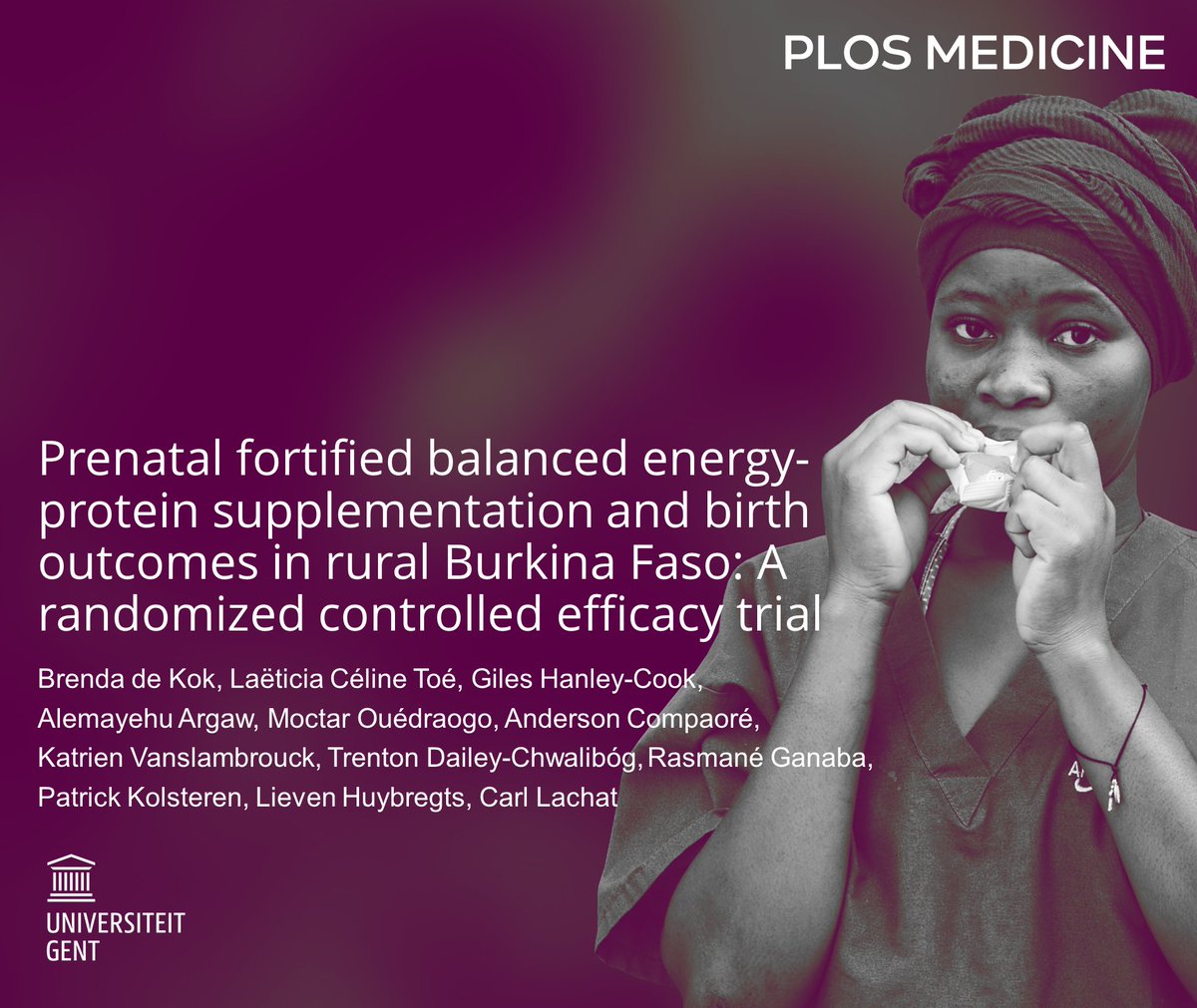 TrentonPhD's tweet photo. 📣 After years of hard work, the primary outcomes of our #MISAME3 trial are out for all to read! We found that daily prenatal #BEP supplementation extends gestation, reduces #LBW prevalence, increases birth weight and length, but does not reduce #SGA. https://t.co/K54k8gdf8s https://t.co/nW0HDhhNmq