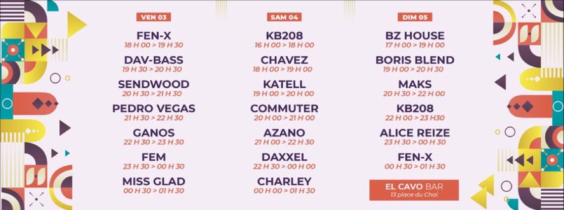 KUB_StBrieuc's tweet photo. Le week-end prochain, on remet le feu au @CavoBar ! 
#ArtRock2022 #ArtBistRock https://t.co/a0vVbHH90J