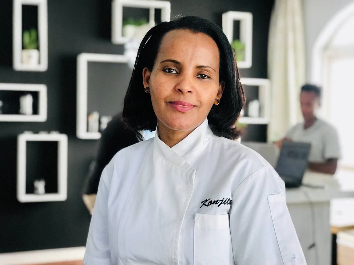 TafachAddis's tweet photo. Catch Tafach Addis on EBS TV this afternoon on Kidame keseat show  @3:00 PM
 Our pastry chef Konjit Mengesha will demonstrate her delicious recipes of Macaron and Teff Cookies. 
@ElfegnG @HagosKonjit @carpuscommET @carpuscom https://t.co/LRtz9lgCRw