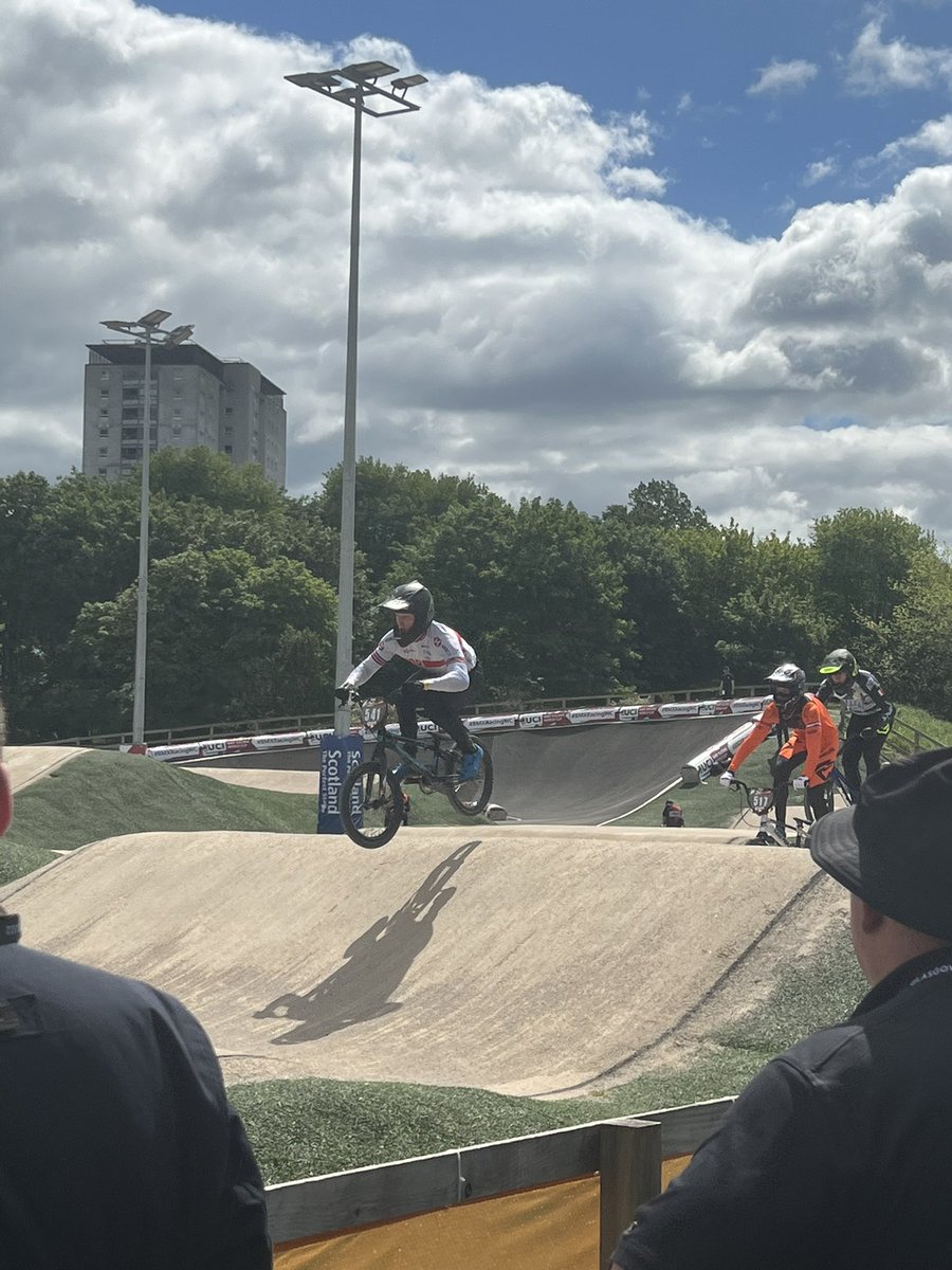 ThomasJervis1's tweet photo. @UCI_BMX_Racing @Olympics Having a great time - sun is shining and racing is on!! Bring it on! @ClareCampbell76 @BritishCycling @Olympics @UCI_BMX_Racing @LeighDayCycling @LeighDay_Law @DigbyBrownLLP @ProductLawScot @DBinjuryabroad https://t.co/srqdgPyi6u