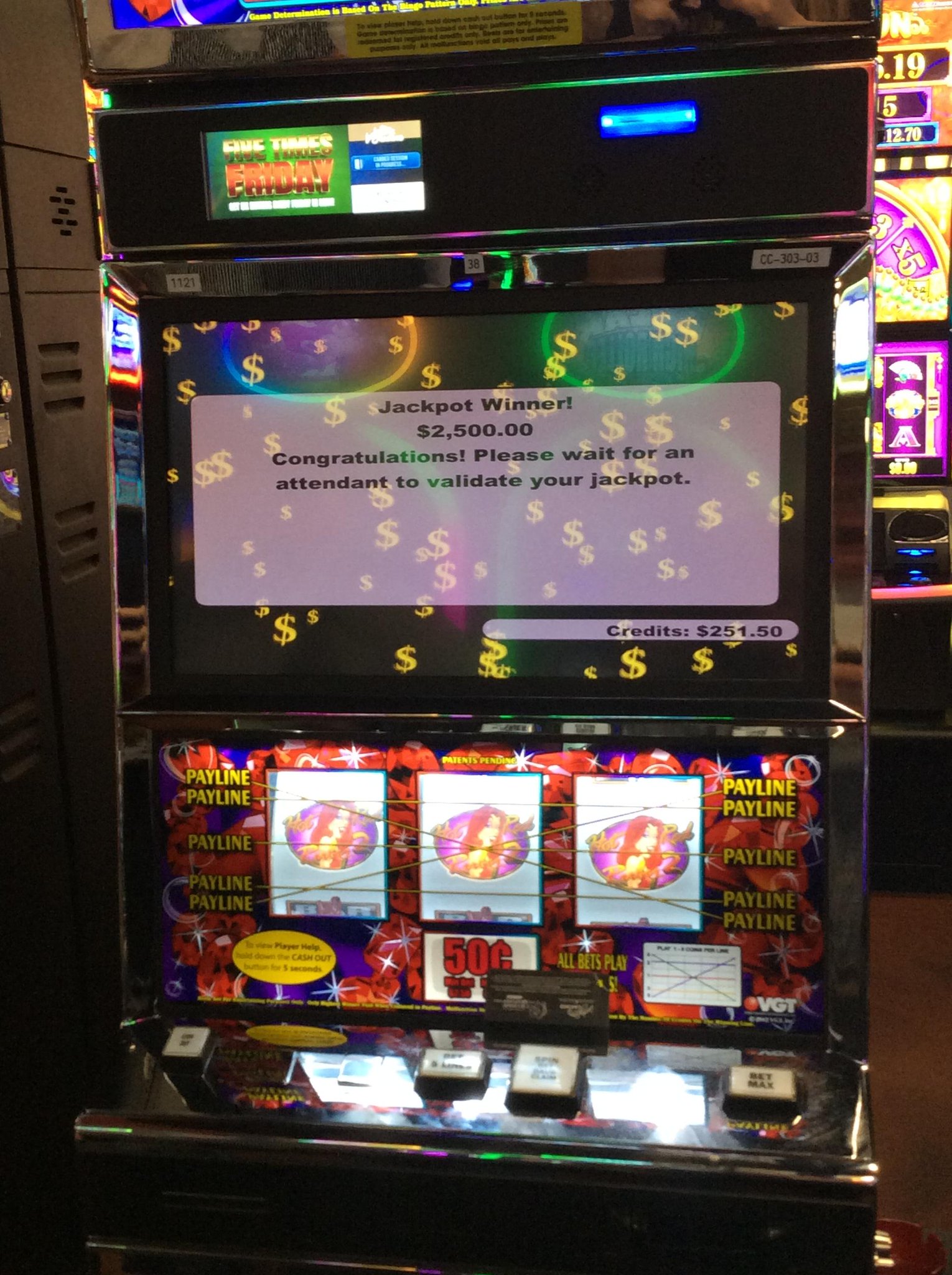 Lucky Star Casino on Twitter "Hammon had a busy night! jackpot https