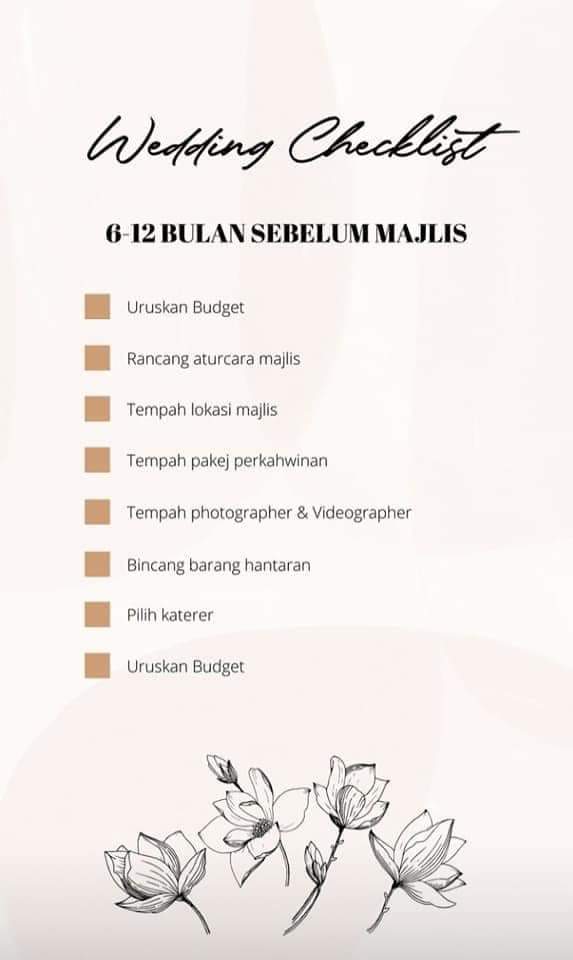 ShopeePoison's tweet photo. Wedding Checklist. Semoga bermanfaat untuk semua bakal pasangan.

Let's go.

Kad Kahwin: https://t.co/LYSOB3793N

Goodies: https://t.co/BdCT00OObE

Hantaran: https://t.co/HCKn5P3s07 https://t.co/ZVVYUDrRGW