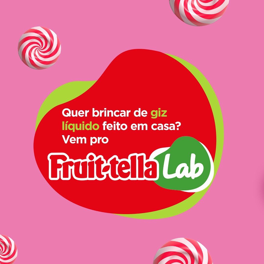 Fruittella_Br's tweet image. Com Fruittella Lab, a diversão não para. Acesse o site e encontre um montão de tutoriais, feitos por influenciadores, ensinando você a criar brincadeiras com a criançada. Vamos juntos soltar a imaginação? #OPoderDoSim