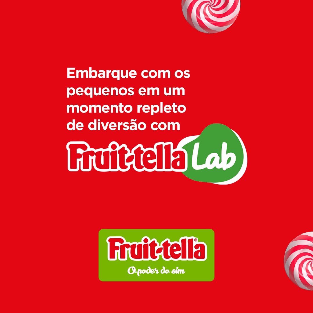 Fruittella_Br's tweet image. Com Fruittella Lab, a diversão não para. Acesse o site e encontre um montão de tutoriais, feitos por influenciadores, ensinando você a criar brincadeiras com a criançada. Vamos juntos soltar a imaginação? #OPoderDoSim