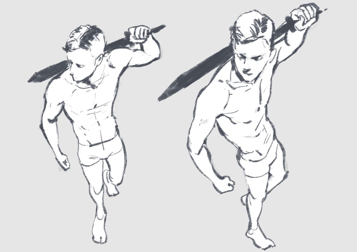 OD620mm's tweet photo. 3日目
Thanks for posing references from 
@theposearchives https://t.co/9FUS1ibhop