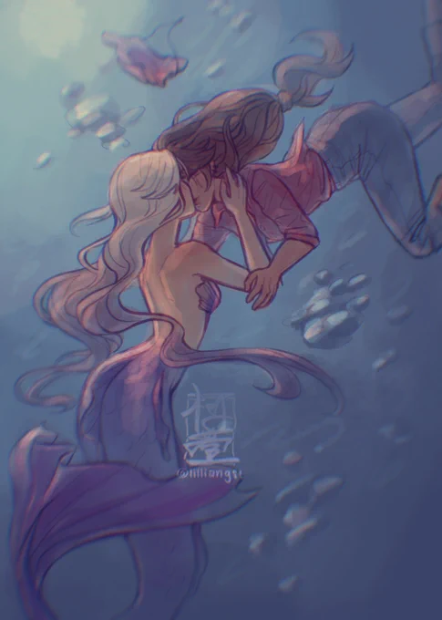 beiguang mermaid au to end mermay and start off pride month #mermay #beiguang #原神 
