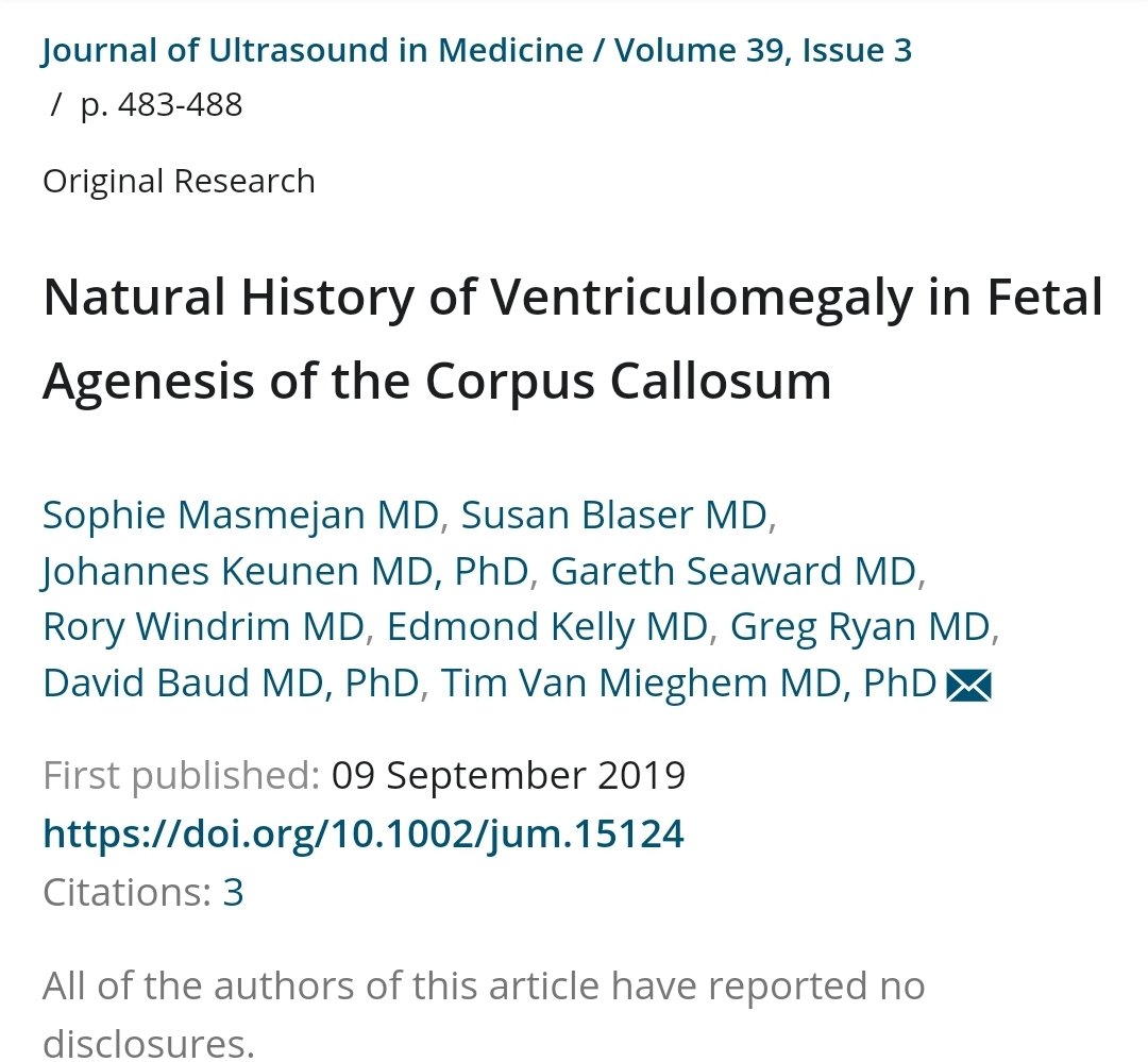 Agenesis of the corpus callosum tweet media