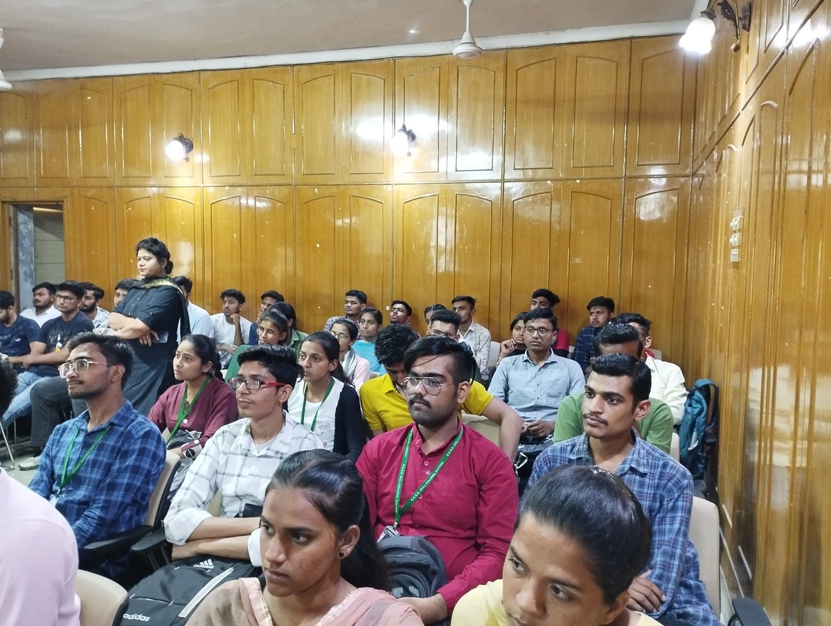 CodeQuotient's tweet photo. We will march till we accomplish our goals!
Thank you, Mr Matish Garg (Assistant Professor), for being a part of the super successful #SuperCoders orientation at RKSD College Kaithal.
There’s more coming!
#CodeQuotient #SuperCoder #SuperCodersProgram #Orientation #techindustry https://t.co/NWq03GO1h9