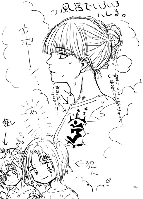 アレ神匂わせ落書き 