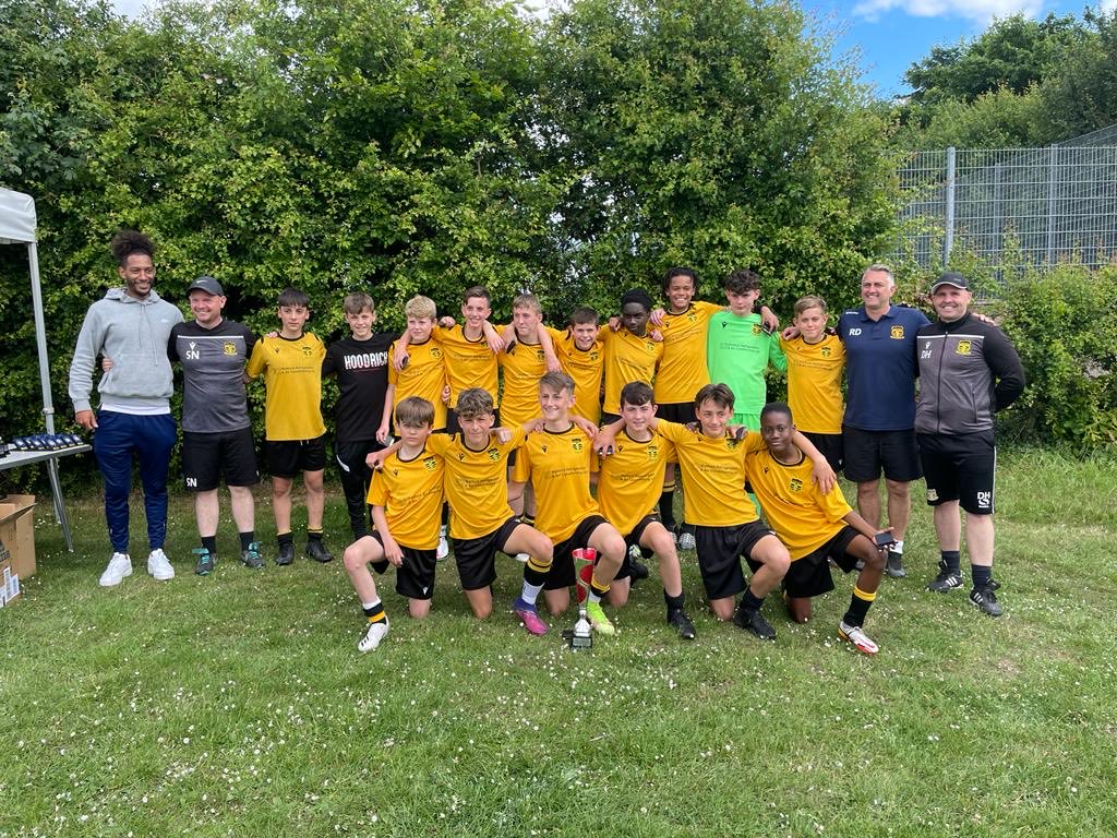 U13s ⁦<a href="/cheshuntfcscore/">Cheshunt FC</a>⁩ Tournament winners thank you Parringdon for having us.
