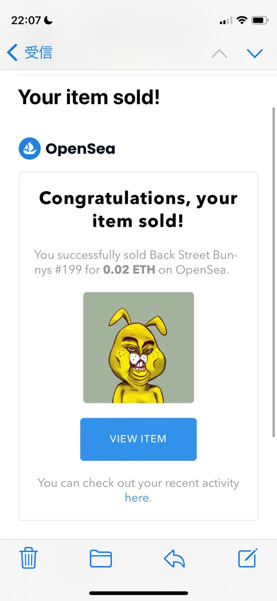 atari_urakata's tweet photo. The item on display was sold! Thank you! I'm so happy! Thank you to the buyer.
๐๐๐๐๐๐๐๐๐๐
@atari_nft
#BUSAKAWA #ugly_kawaii
#atariNFTart #NFT #NFTs
๐ฐ#BackStreetBunnys
๐OpenSea
https://t.co/iPJXAYhexk https://t.co/5UiYAXQ0eS