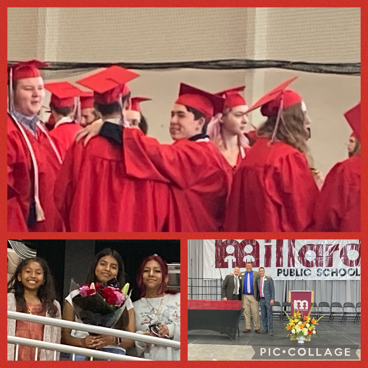 MillardPS's tweet image. Away we go! You are leading Millard South. #MPS22Grad