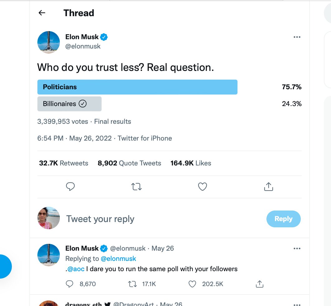 AgnesCallard's tweet photo. Sorry @elonmusk (&amp; @AOC), philosophers win again. https://t.co/Xip15lsyYJ