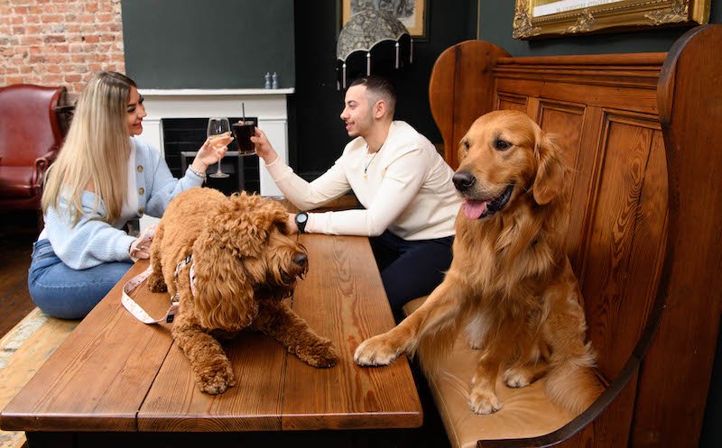 Did you know having a picture of a dog in your dating profile can generate 5% more matches?

Enter Tinder, which on the back of this research opened 'The Bark &amp; Spark', a pop-up pub that enables like-minded dog lovers bring along their pooch along to wingman the first date.