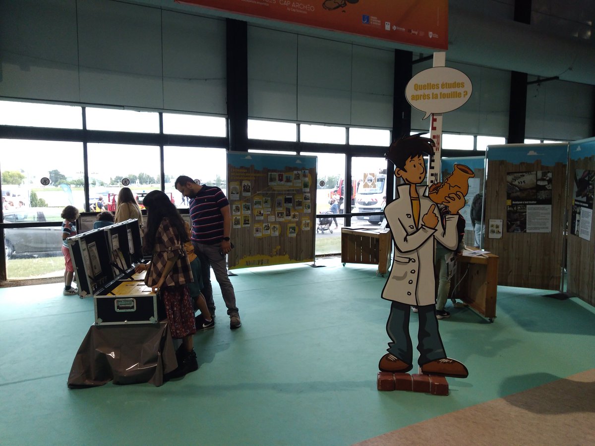 Nathchevalier33's tweet photo. Derniers jours pour retrouver dans le quartier Egyptien de la @Foirebordeaux les ateliers de @capsciences /#Caparcheo, et l'Expo #MissionArcheo.
L'#archéologie en mode decouverte !! https://t.co/8UmqJ5CUyp