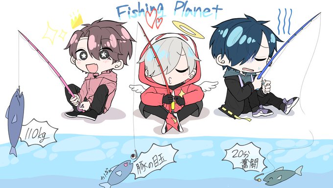 #ととArt #だるまいずごっほ #バニラ最強卍 
釣り〜
(だるまさん90万人おめでとう) 