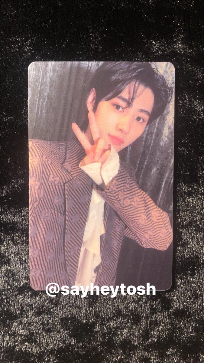 sayheytosh's tweet photo. ੯‧̀͡u\การ์ดLucky draw soundwave ซองฮุน
ꔛ180บาทรวมส่ง
สอบถามก่อนได้ค่ะ=͟͟͞♡
#ตลาดนัดENHYPEN #ตลาดนัดENGENE https://t.co/qcxEevBv58
