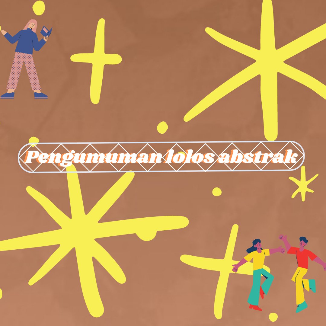 LKTIN_IASC's tweet photo. [PENGUMUMAN LOLOS ABSTRAK MAHASISWA]

Halo, Future Scientist Indonesia👋🏻

Kami ucapkan selamat bagi tim mahasiswa yang lolos abstrak IASC IX 2022 🥳.
Jangan lupa perhatikan timeline pengumpulannya ya.

https://t.co/ufAnDqYPF7 https://t.co/J1G5CvhYa0